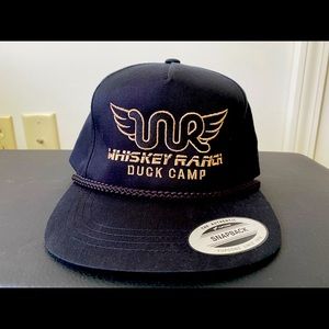 Whiskey ranch snapback hat